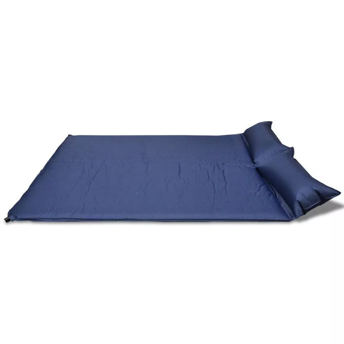 Blue Self-inflating Sleeping Mat 190 x 130 5 Cm (double)