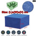 Blue Waterproof Outdoor Patio Garden Furniture Covers 210d