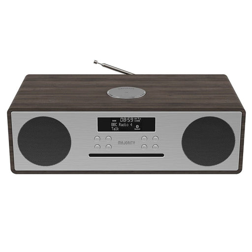 Bluetooth Dab Radio And Cd Player Walnut