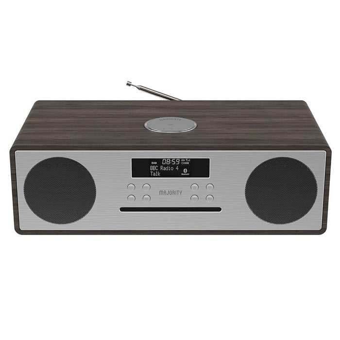 Bluetooth Dab Radio And Cd Player Walnut