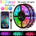 Bluetooth Rgb Light Strips For Tv And Bedside 5050 Colour