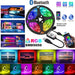 Bluetooth Rgb Light Strips For Tv And Bedside 5050 Colour