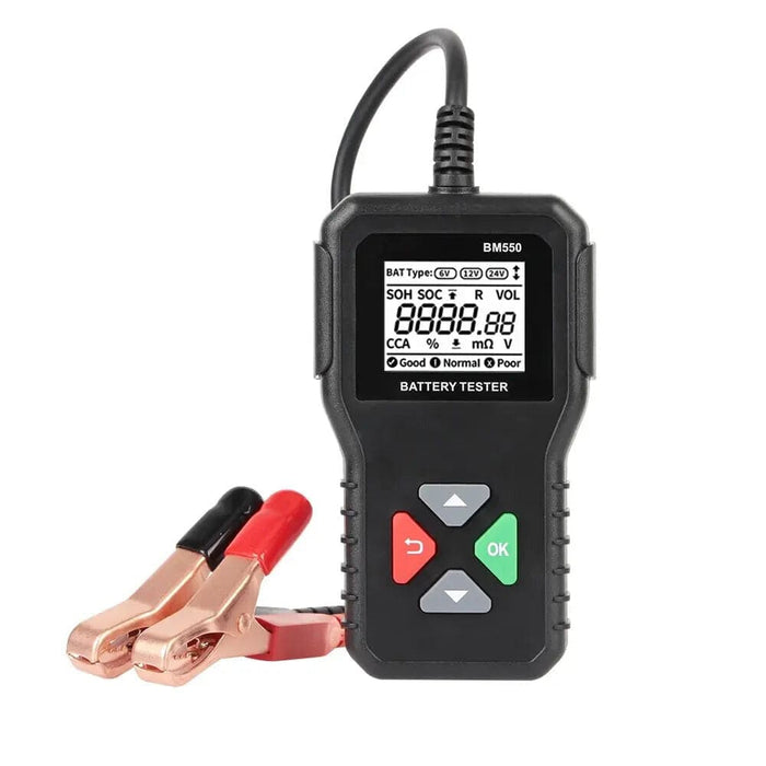 Bm550 Car Battery Analyzer 6v 12v 24v Cca Tool