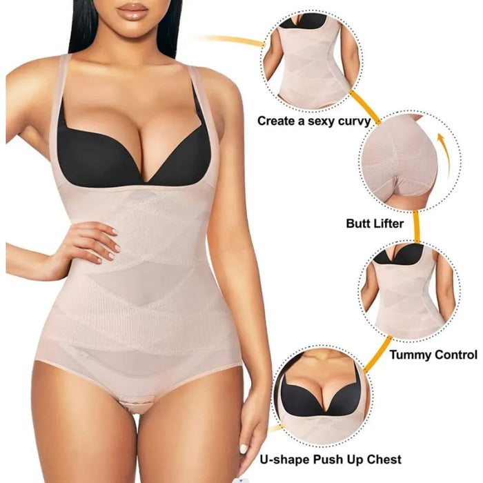 Body Shaper With Tummy Control And Butt Lifting