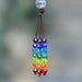 Boho Rainbow Tree Of Life Dream Catcher