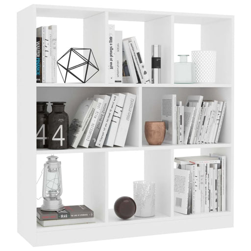 Book Cabinet White 97.5x29.5x100 Cm Chipboard Nbboio