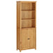 Nz Local Stock-of Bookcase With 2 Doors Solid Oak Wood