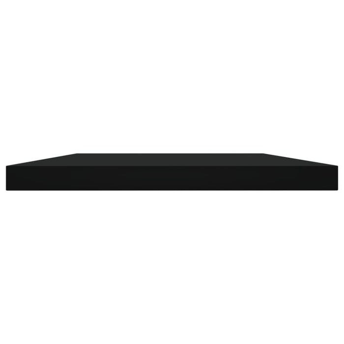 Bookshelf Boards 4 Pcs Black Chipboard Nbpoab