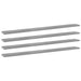 Bookshelf Boards 4 Pcs Concrete Grey Chipboard Nbptib