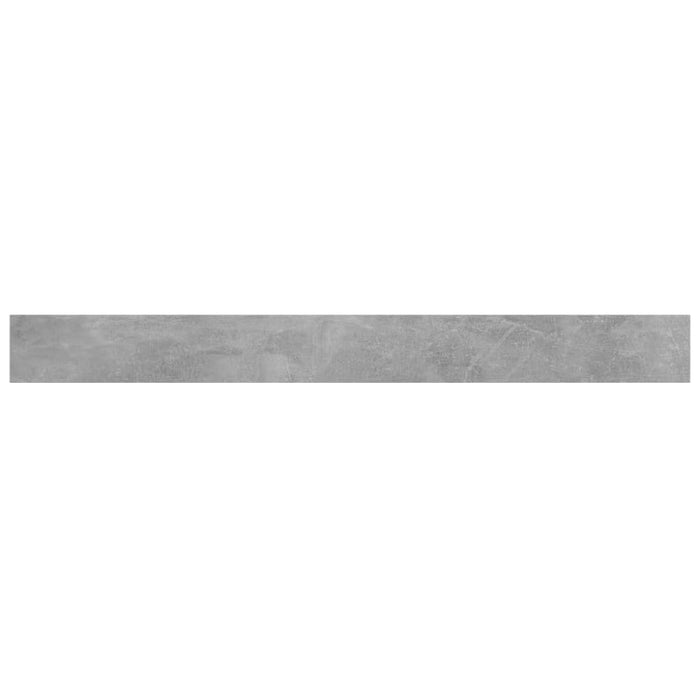 Bookshelf Boards 4 Pcs Concrete Grey Chipboard Nbptib