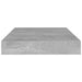 Bookshelf Boards 4 Pcs Concrete Grey Chipboard Nbptib