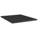 Bookshelf Boards 4 Pcs Glossy Look Black Chipboard Nbpokn