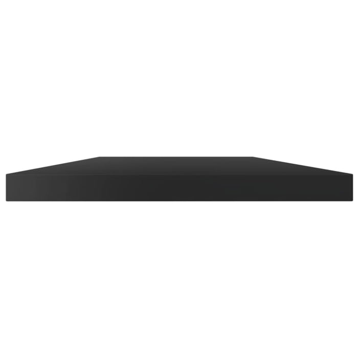 Bookshelf Boards 4 Pcs Glossy Look Black Chipboard Nbpxoa