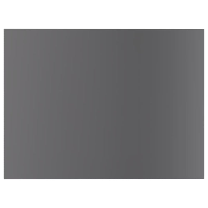 Bookshelf Boards 4 Pcs Glossy Look Grey Chipboard Nbpoln