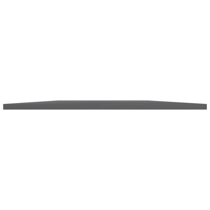 Bookshelf Boards 4 Pcs Glossy Look Grey Chipboard Nbptxn