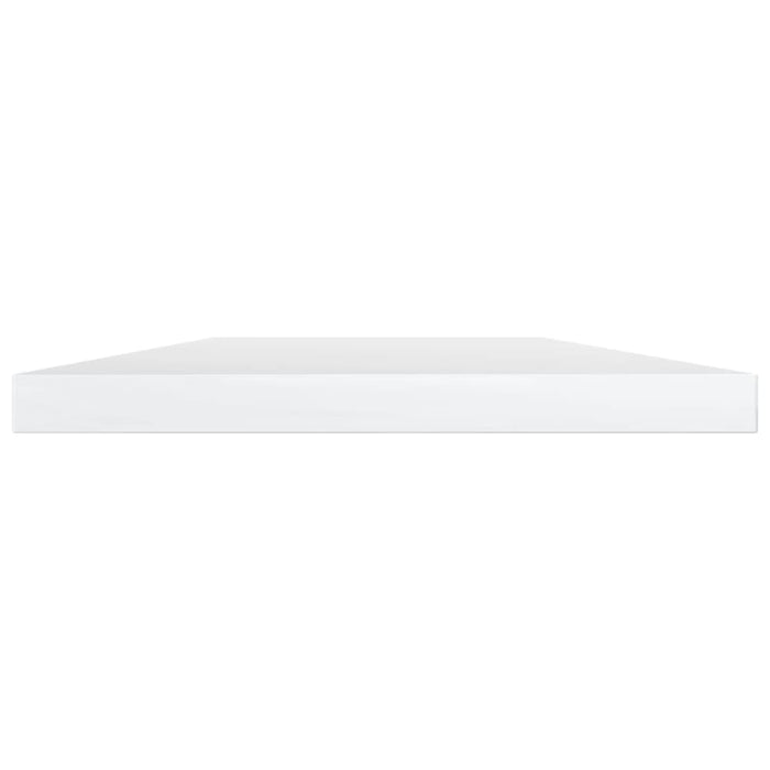 Bookshelf Boards 4 Pcs Glossy Look White Chipboard Nbpxox
