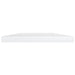 Bookshelf Boards 4 Pcs Glossy Look White Chipboard Nbpxox