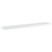 Bookshelf Boards 4 Pcs Glossy Look White Chipboard Nbpxox