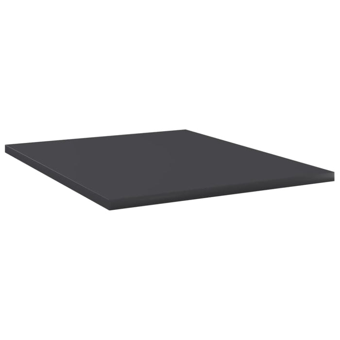 Bookshelf Boards 4 Pcs Grey Chipboard Nbpokb