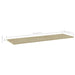 Bookshelf Boards 4 Pcs Sonoma Oak Chipboard Nbpabb