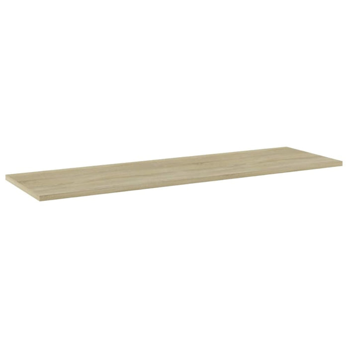 Bookshelf Boards 4 Pcs Sonoma Oak Chipboard Nbpabb