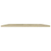 Bookshelf Boards 4 Pcs Sonoma Oak Chipboard Nbpaot