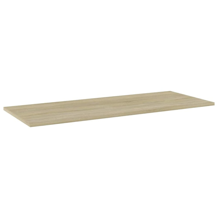 Bookshelf Boards 4 Pcs Sonoma Oak Chipboard Nbpaot