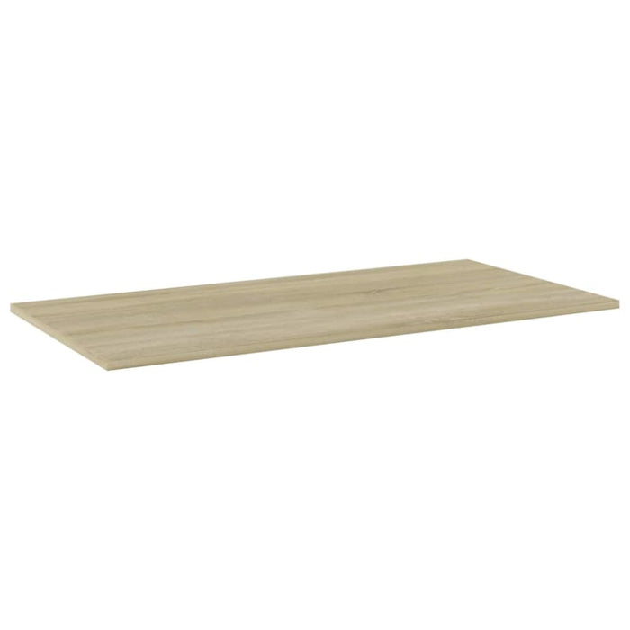 Bookshelf Boards 4 Pcs Sonoma Oak Chipboard Nbpaxo