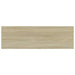 Bookshelf Boards 4 Pcs Sonoma Oak Chipboard Nbptba