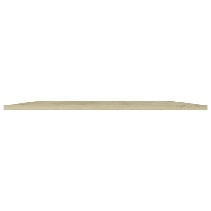 Bookshelf Boards 4 Pcs Sonoma Oak Chipboard Nbptba