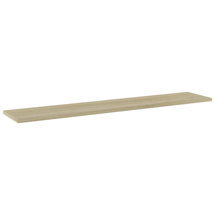 Bookshelf Boards 4 Pcs Sonoma Oak Chipboard Nbptna