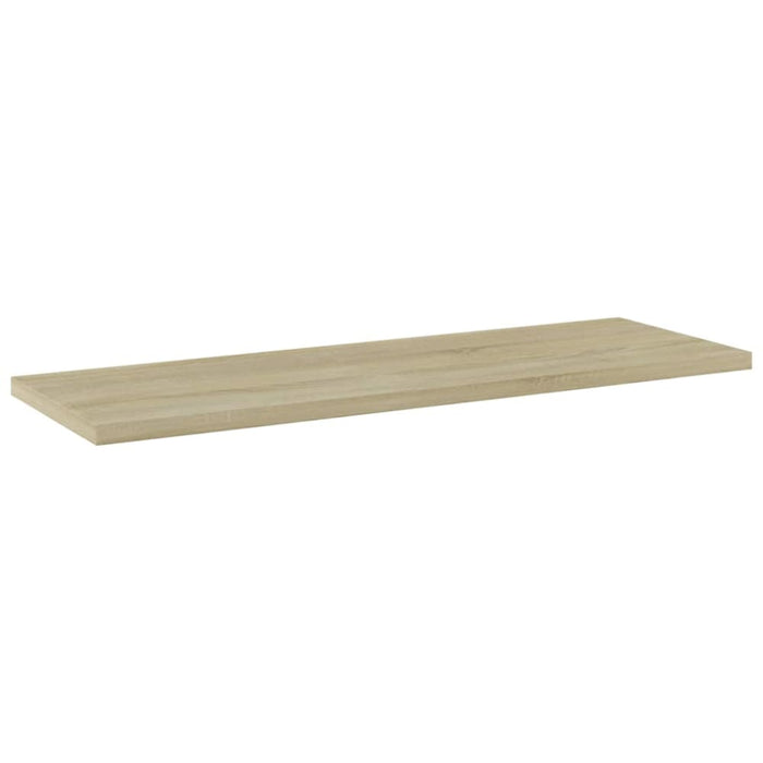 Bookshelf Boards 4 Pcs Sonoma Oak Chipboard Nbpxxa