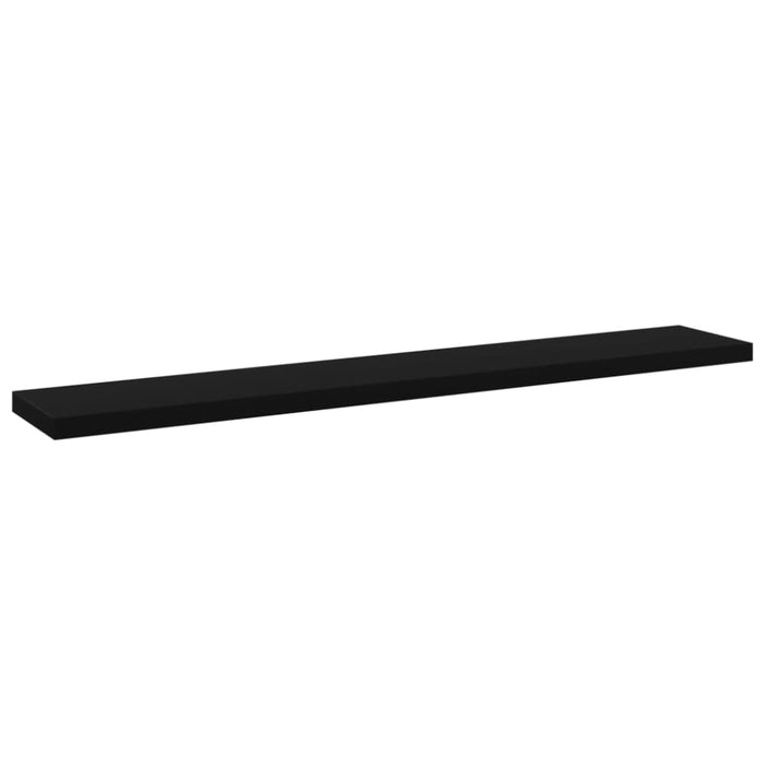 Bookshelf Boards 8 Pcs Black Chipboard Nbpxbp