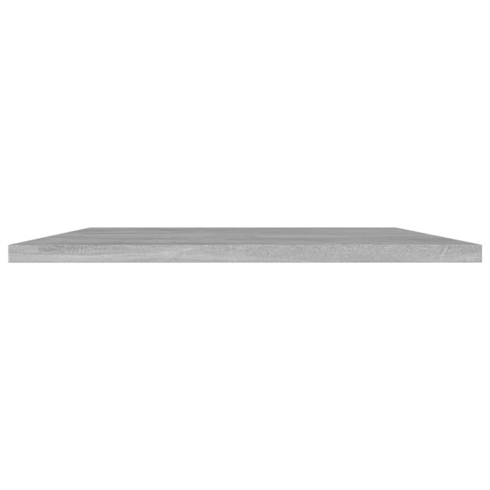 Bookshelf Boards 8 Pcs Concrete Grey Chipboard Nbpttk