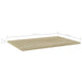 Bookshelf Boards 8 Pcs Sonoma Oak Chipboard Nbpxpi