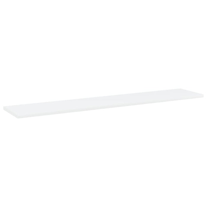 Bookshelf Boards 8 Pcs White Chipboard Nbptik