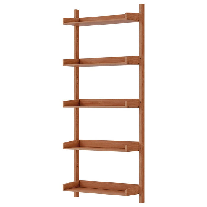 Bookshelf Floating Shelf Capiz Oak