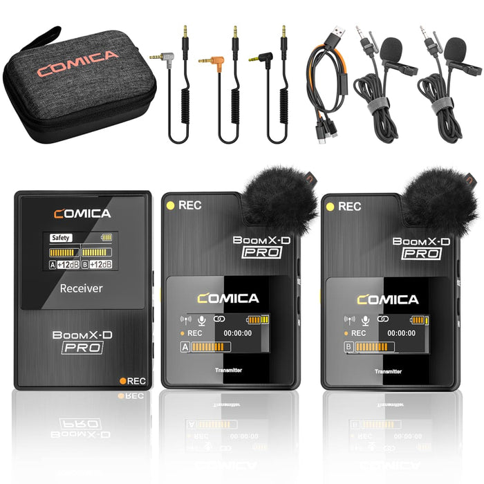 Boomx - d Pro 2.4g Wireless Microphone For Phone Dslr