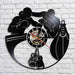 Boxing Home Decor Led Vinyl Record Wall Clock Gloves