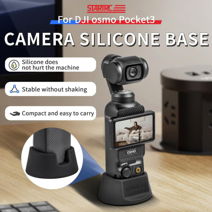 Bracket For Dji Pocket 3 Silicone Desktop Base