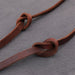 3m Braided Real Leather Dog Leash