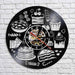 Bread Sweets Cupcake Wall Art Clock Bakery Sign Pastry