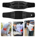 Breathable Adjustable Knitted Lumbar Support Belt For Men