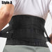 Breathable Adjustable Knitted Lumbar Support Belt For Men