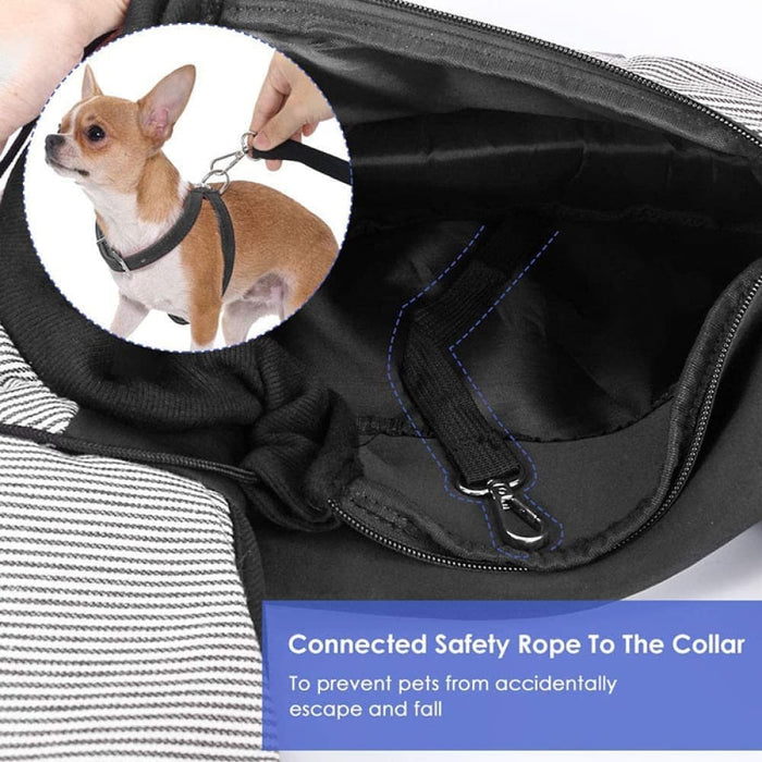 Breathable Adjustable Padded Shoulder Strap Dog Carrier