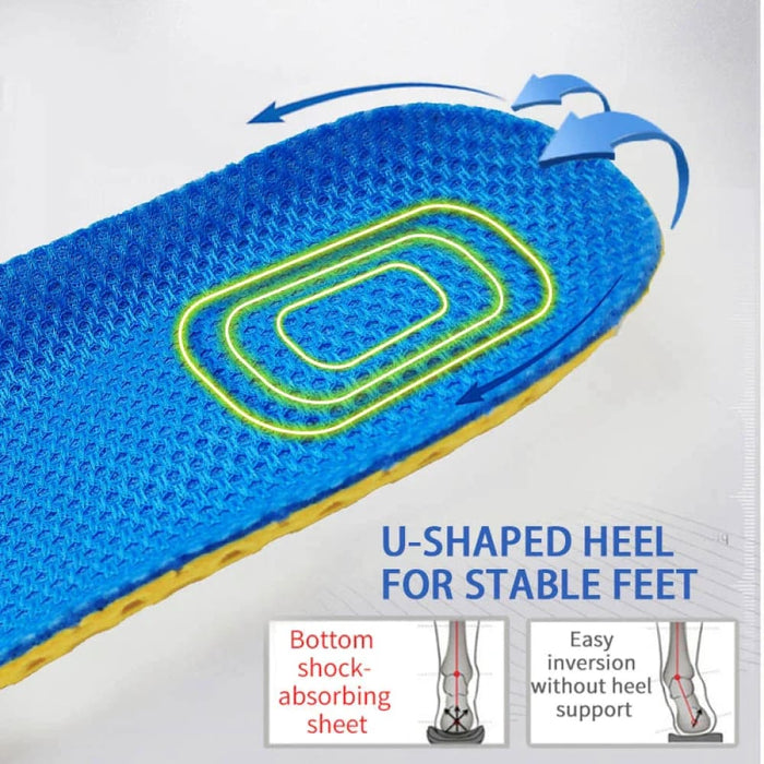 Breathable Memory Foam Insoles For Comfortable Feet