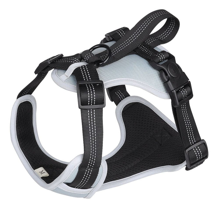 Breathable Mesh Reflective & Adjustable Dog Harness