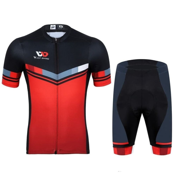 Breathable Quick-dry Cycling Jerseys Set