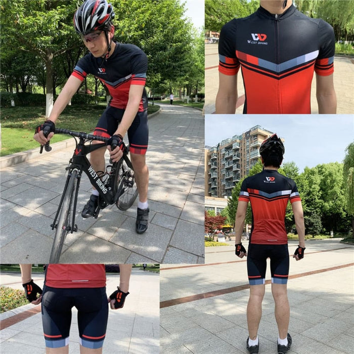 Breathable Quick-dry Cycling Jerseys Set