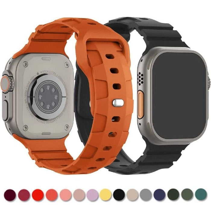 Breathable Silicone Band Strap For Apple Watch